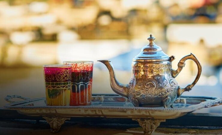 شاي النعناع المغربي 