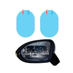 2 Pcs Car Rainproof Film for Rearview Mirror