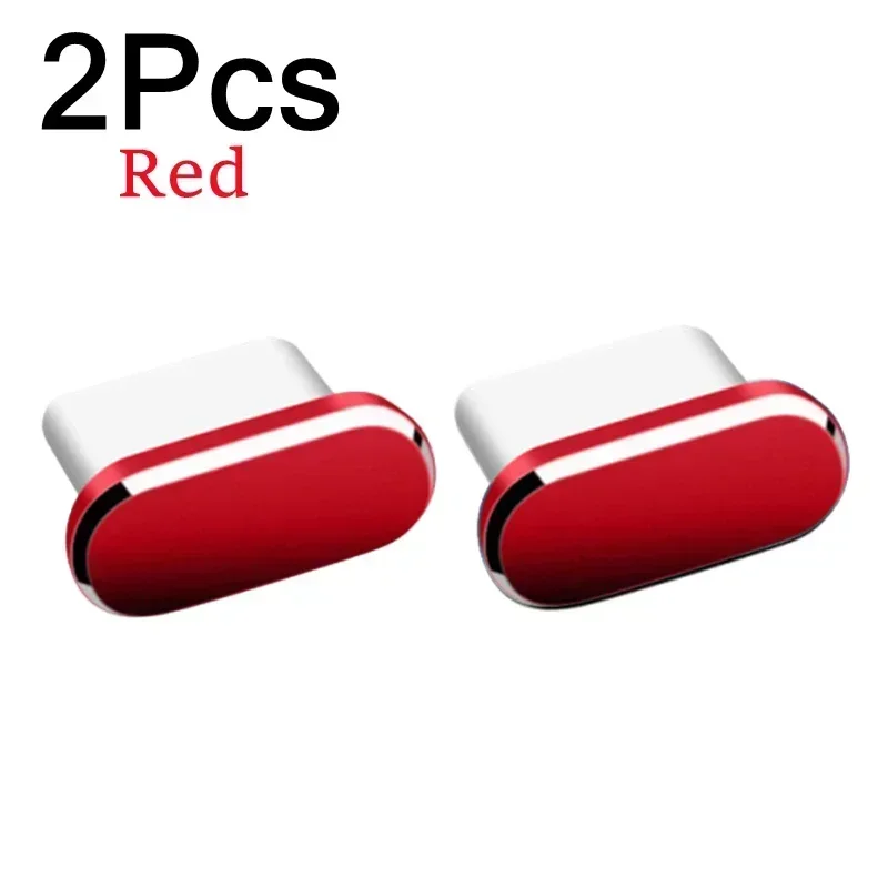 2Pcs Red