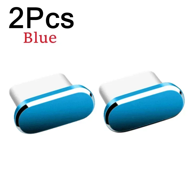 2Pcs Blue