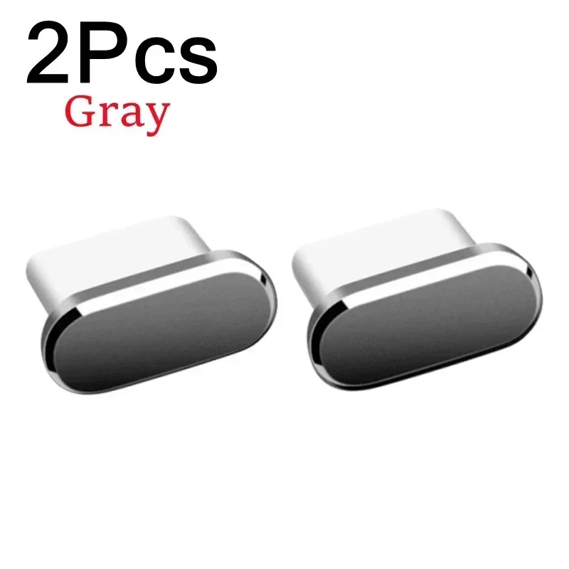 2Pcs Gray